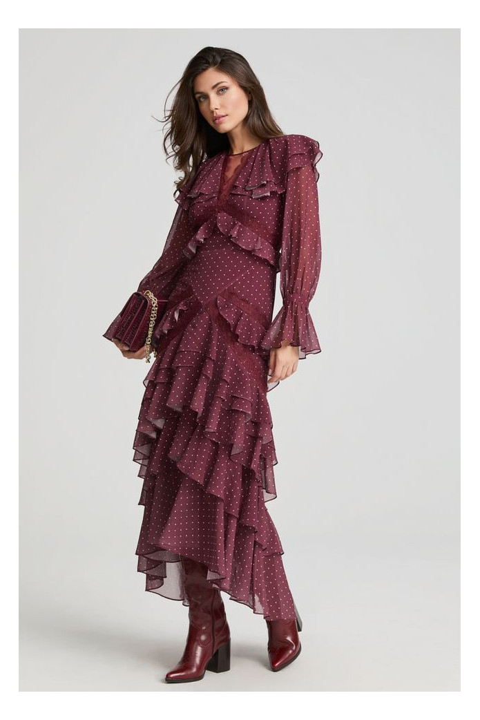 Bohemia Flamenco Dress Fetiche Suances – Vestido boho chic con volantes