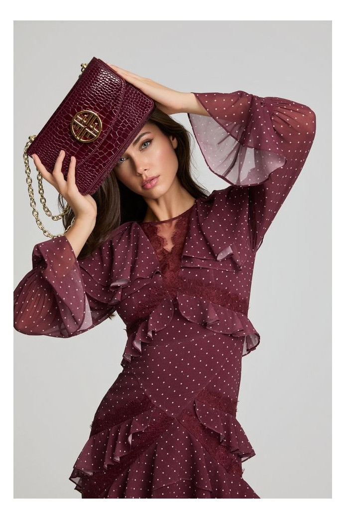 Bohemia Flamenco Dress Fetiche Suances – Vestido boho chic con volantes