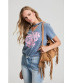 Positive Hearts Fetiche Suances – Camiseta gráfica boho chic