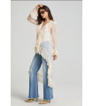 Free Sould Bloques Fetiche Suances – Blusa asimétrica boho chic