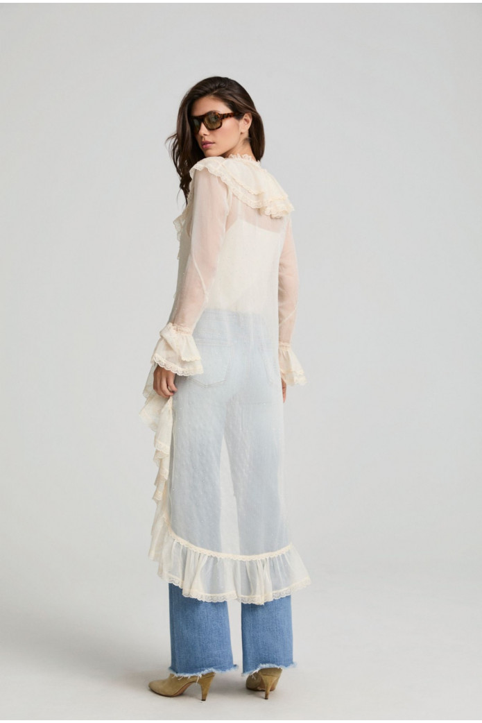Free Sould Bloques Fetiche Suances – Blusa asimétrica boho chic