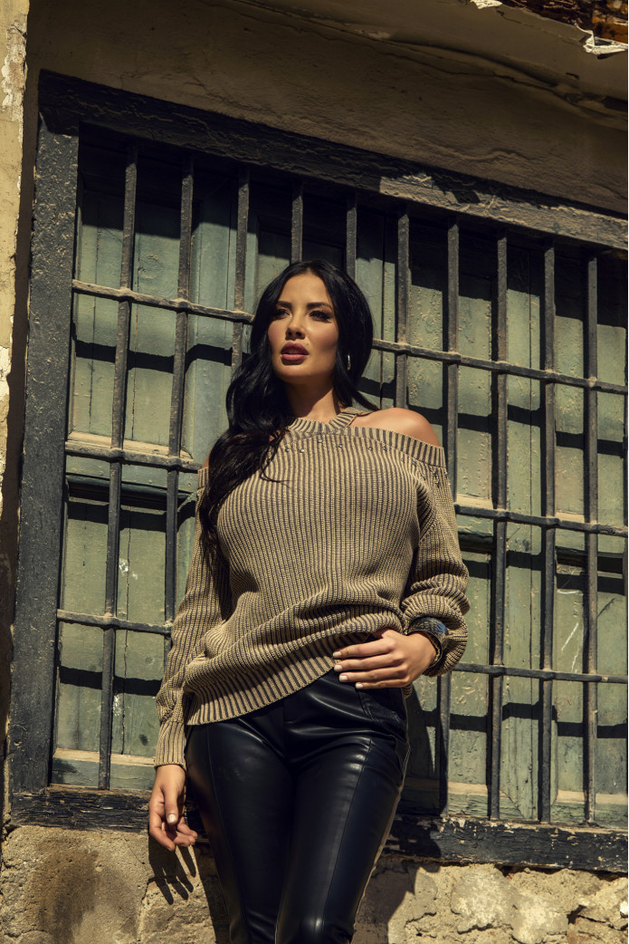 Jersey Geoda Camaleonica – Moda mujer otoño invierno con estilo moderno