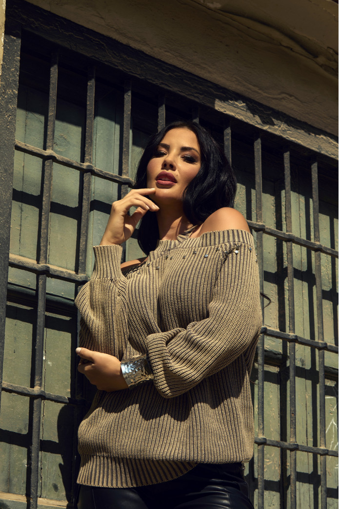 Jersey Geoda Camaleonica – Moda mujer otoño invierno con estilo moderno