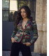 Blazer Fulgurita Camaleonica de mujer con estampado camuflaje