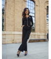 Pantalón Amatista Camaleonica de mujer con detalle lateral