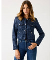 Chaqueta vaquera con lentejuelas Guess – Brillo, estilo y sofisticación denim