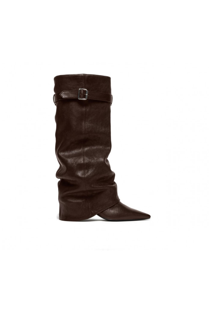 Botas Herin  de cuero con correa ajustable – Aniye By