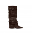 Botas Herin  de cuero con correa ajustable – Aniye By