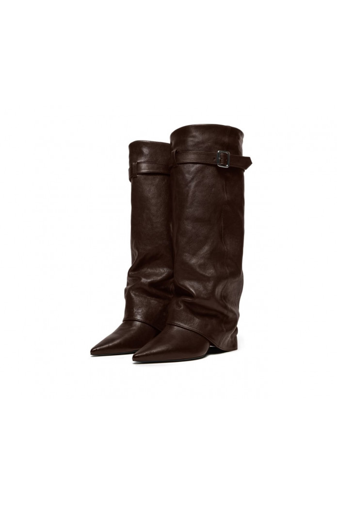 Botas Herin  de cuero con correa ajustable – Aniye By