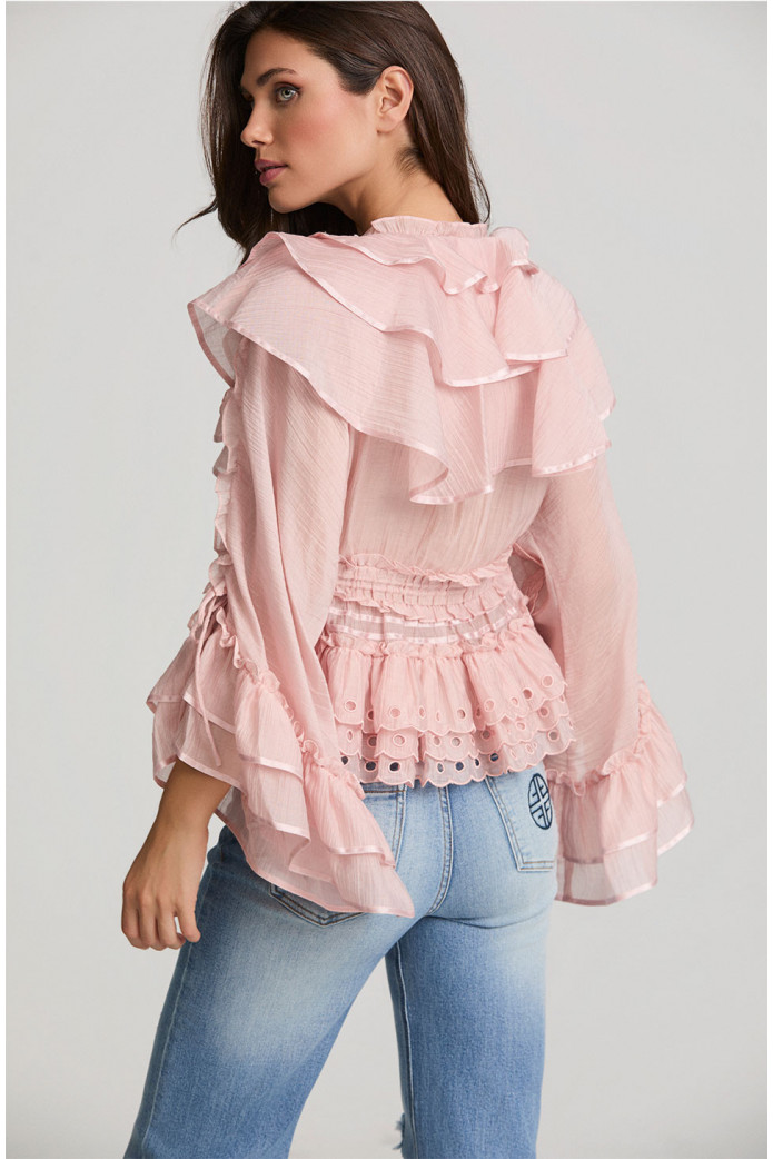 Blusa Rosalina Blouse by Fetiche Suances – Encanto romántico y estilo boho chic