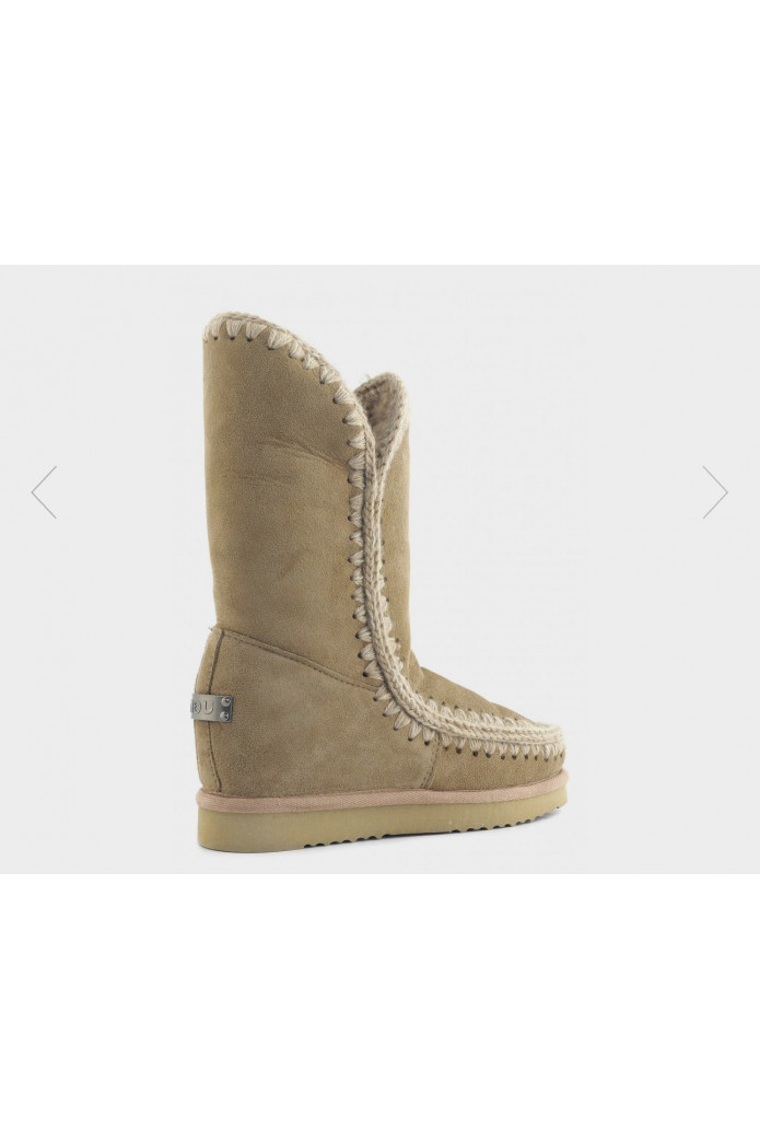 Botas Eskimo Inner Wedge Tall CAM de MOU – Estilo, altura y calidez artesanal