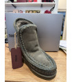 Botas Eskimo Inner Wedge Big Metal Logo Verde Kaki de MOU – Diseño artesanal, confort y estilo exclusivo