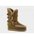 Botas Eskimo Inner Wedge Tall Buckle de MOU – Botas altas con cuña interior y hebillas artesanales
