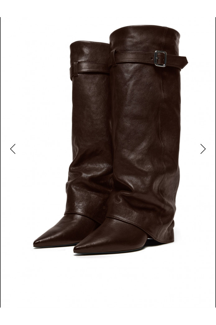 Botas Herin  de cuero con correa ajustable – Aniye By