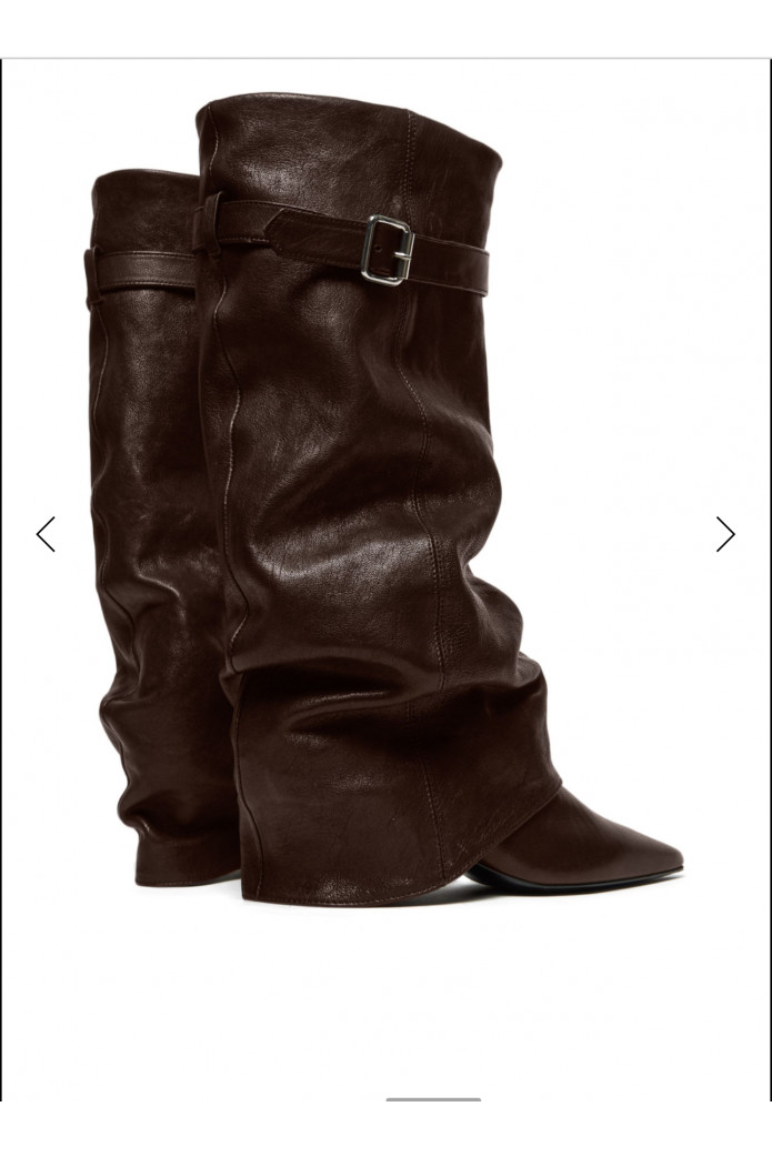 Botas Herin  de cuero con correa ajustable – Aniye By