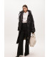 Abrigo plumas negro con capucha Lola Casademunt – FriendsnShop