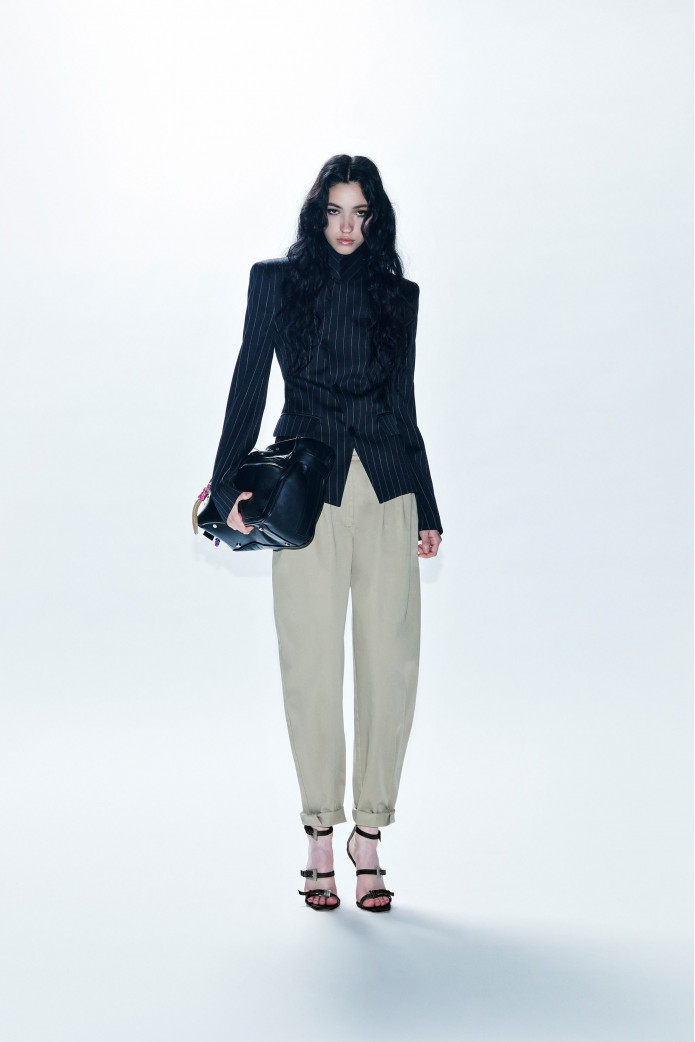 Blazer Miriam Aniye By – Americana de raya diplomática