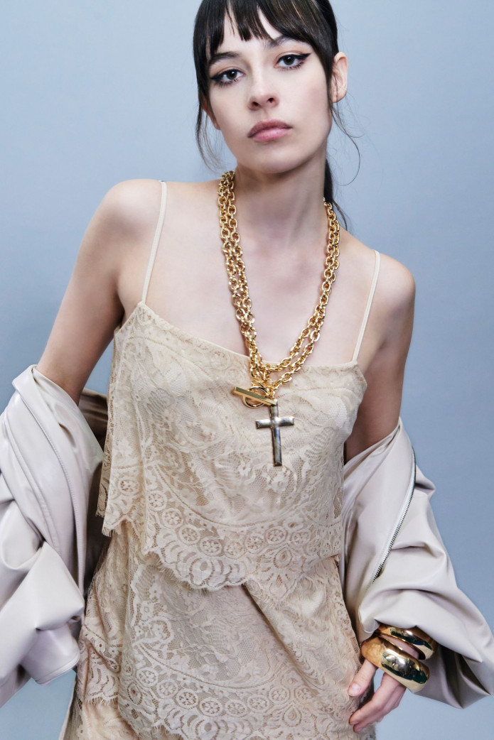 Collar Chain Necklace Aniye By – Collar de cadena con cruz | FriendsnShop