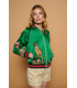 Jaguar Jacket Minueto – Chaqueta Bomber Verde Bordada Mujer | FriendsnShop