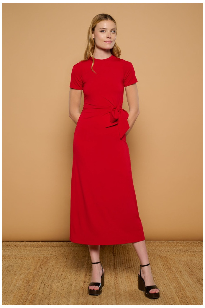 Red Cherry Dress Minueto Original | Vestido Rojo Mujer