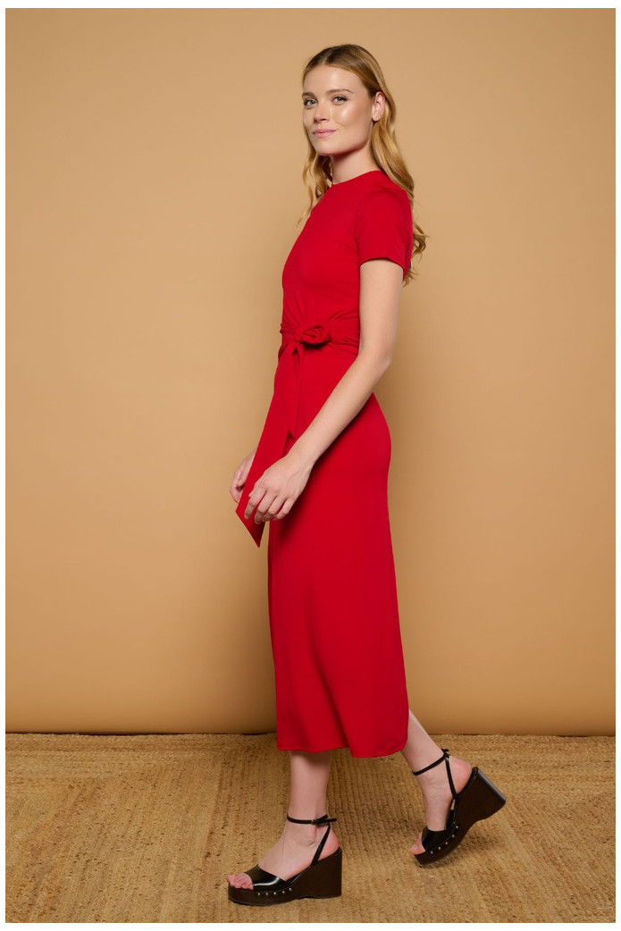 Red Cherry Dress Minueto Original | Vestido Rojo Mujer
